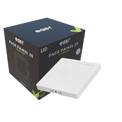 Painel LED Sobrepor 25w Quadrado